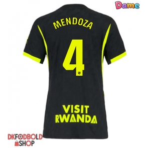 Atletico Madrid Rodrigo Mendoza #4 Udebanetrøje Dame 2026-27 Kort ærmer Atletico Madrid Rodrigo Mendoza #4 Udebanetrøje Dame 2026-27 Kort ærmer